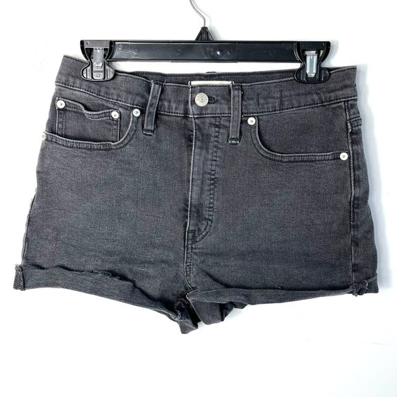 Madewell Pants - Madewell High rise denim shorts Size 28